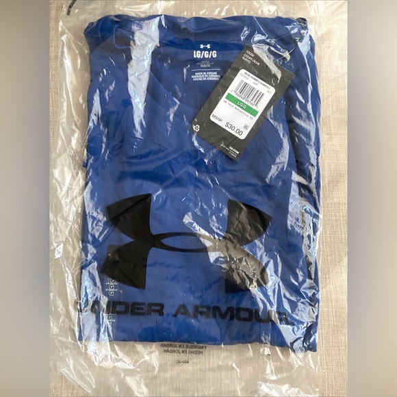 Under Armour Men’s Tech Reflective Tee Blue Mirage T-Shirt - Picture 13 of 14
